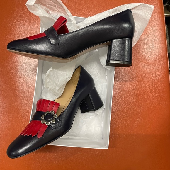 Black and Red Genuine Leather - Picture 4 of 8